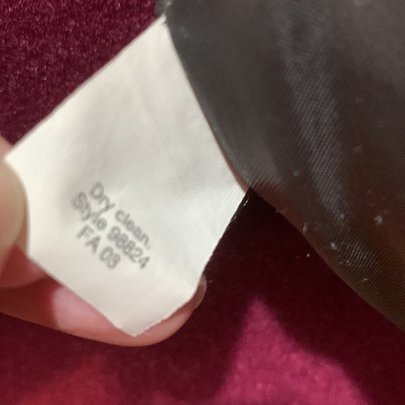 Ruffle detail J. Crew pea coat - Picture 7 of 9